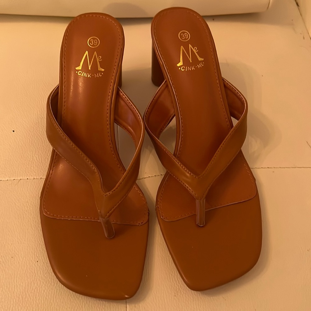 Brown sandals